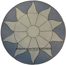 Paving Sun Circle Slabs stones